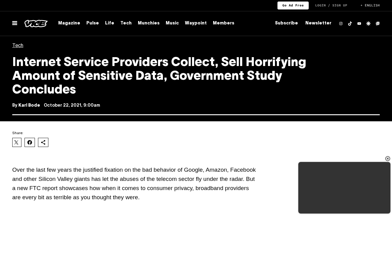 Vice article on the FTC ISP privacy report